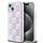 Futrollë telefoni DKNY Liquid Glitter me katrorë, për iPhone 15, plastikë, rozë