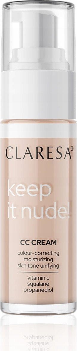 Krem CC për fytyrë Claresa Keep It Nude 103 Cool Medium, 33g