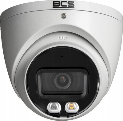 Kamerë IP BCS Line BCS L EIP16FCR3L3 Ai1, 6MP, lentë 2.8mm, e bardhë