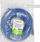 Kabllo rrjeti LogiLink CPP001, Cat6a U UTP, 1m, blu