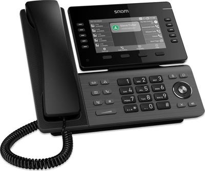 Telefoni IP Snom D815W, ekran me ngjyra TFT, Wi-Fi, i zi