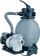 Set filtër pishine me rërë Ubbink 300, 3.4 m³/orë, 25 kg, gri