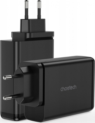 Karikues muri Choetech PD140W GaN, 2x USB C, 2x USB A, i zi