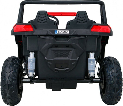 Makina elektrike lodër Strong Racing Buggy, për 2 fëmijë, motor brushless, e kuqe