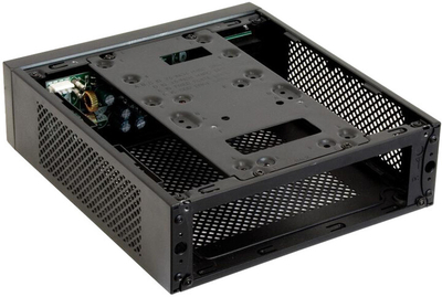 Kasë Chieftec Compact Series IX-03B-85W, e zezë