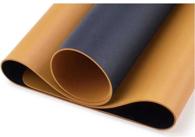 Mbulesë tavoline KOZO Deskpad, 90x43cm, dyanshme, blu e errët me verdhë