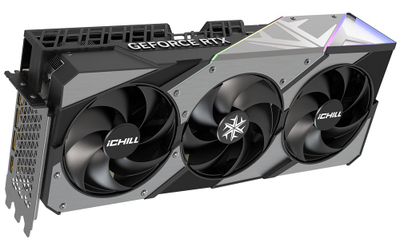Kartë grafike Inno3D GeForce RTX 5070 Ti ICHILL X3, 16GB GDDR7, Blackwell, e zezë