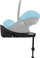 Основна база за детско седиште за автомобил Cybex Base G, ротирачка 360°, ISOFIX, црна