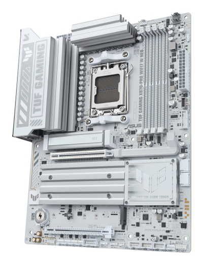 Матична плоча ASUS TUF Gaming X870 PRO WIFI7 W NEO, AMD X870, Socket AM5, ATX, бела