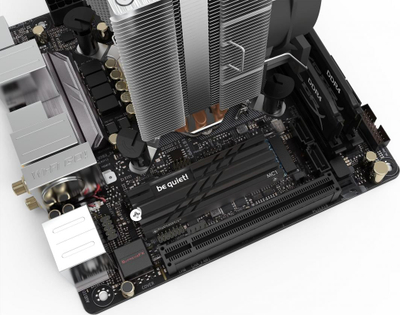Heatsink Be quiet! për SSD M.2 MC1 (BZ002), i zi