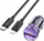 Karikues makine Hoco Z53, 30W PD, USB‑C me kabllo Type‑C në Lightning, vjollcë