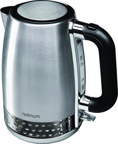 Çajnik elektrik Optimum CJS 5020, 1.7L, çelik inox, argjendtë