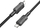 Kabllo USB C Hoco X94 Leader, Power Delivery 60W, 1m, e zezë
