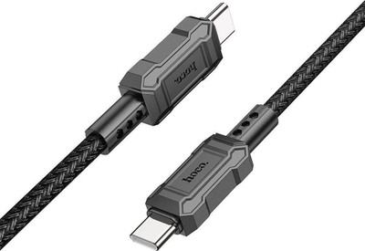 Kabllo USB C Hoco X94 Leader, Power Delivery 60W, 1m, e zezë