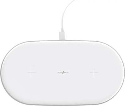 MiniBatt PowerAIR Безжичен Полнач, Бел