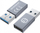 Përshtatës USB Graugear G AD CTA 10G, USB C në USB A, argjendtë