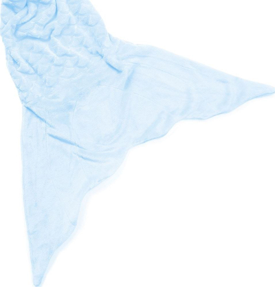 Batanie sirenë DecoKing Siren, 140 cm, poliester, blu e çelët