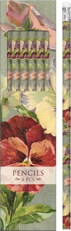 Set me lapsa zbukurues Skona Ting Pansies, 6 copë, shumëngjyrësh