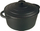 Тигањ со капак KingHoff KH-2253, 22cm, 2.4L, леано железо, црн