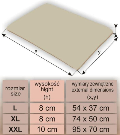 Shtrat për qen Hobbydog Mattress Elite XXL, eko-lëkurë, grafit