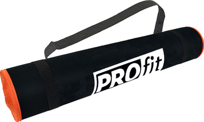 Tapet fitnesi PROFIT DK705, 180x60x0.6 cm, material EVA, i zi me portokalli
