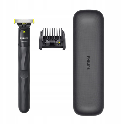 Makineri rroje Philips OneBlade QP1424/65, hibrid për sistem mjekre, jeshile
