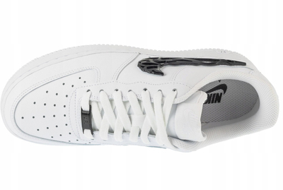 Atlete tenisi për goca Nike Air Force 1 '07 LX, lëkurë, Nike Air, të bardha