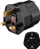 Adapter udhëtimi goobay, prizë Çeke në prizë UK, 13A, i zi