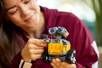 Set ndërtimi LEGO Disney Pixar Wall E dhe Eve 43279, për fëmijë, shumëngjyrësh
