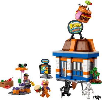 Set lodrash LEGO Durrr Restaurant 77076, restorant ndërtimi, shumëngjyrësh