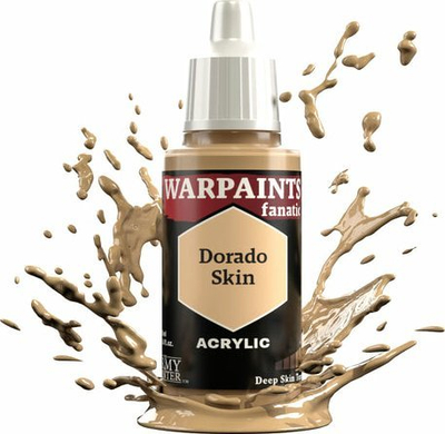 Bojë akrilike The Army Painter Warpaints Fanatic Dorado Skin, 18ml, kafe e artë