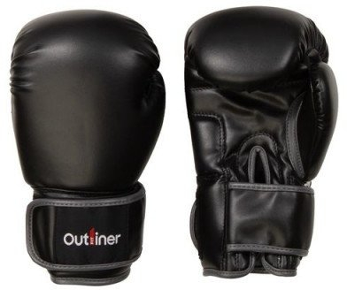 Doreza boksi Outliner SG-1007, 12oz, të zeza