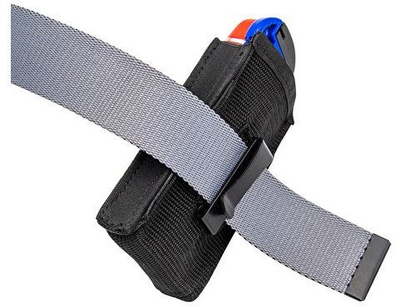 Mbajtëse WEDO Belt Pouch për kater, me klips rripi, e zezë