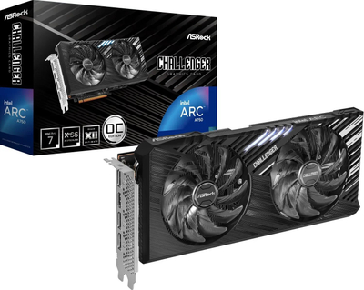 Kарта графичка Asrock Intel Arc A750 CL SE, 8GB GDDR6, PCIe 4.0, црна