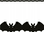 Girlandë Halloween Givi Spooky and Scary, 300cm, letër, e zezë