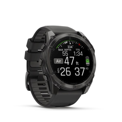 Ora sportive Garmin Fenix 8, 51mm, AMOLED Sapphire, e zezë