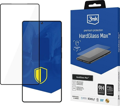 Xham mbrojtës 3MK Hard Glass Max për Samsung S25 Ultra, mbulim i plotë i ekranit, i tejdukshëm