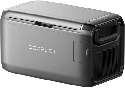 Frigorifer portativ EcoFlow Glacier, 35L, ftohje e ngrirje nga -20°C në 20°C, gri