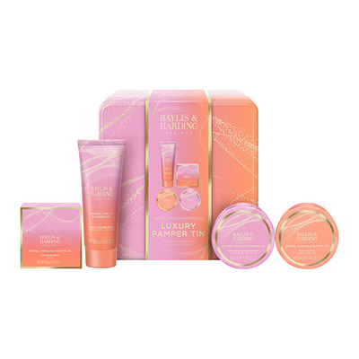 Set Baylis & Harding Jojoba, Vanilla & Almond Oil, 4 elemente
