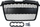 Grilë përpara Audi TT 8J RS style, 2006-2014, e zezë me shkëlqim (gloss black)