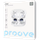 Dëgjuse të hapura Proove X-Go TWS, IPX5, me aplikacion, të bardha
