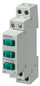 Dritë sinjalizuese modulare trefazore Siemens 5TE5802, 400V AC, LED, e gjelbër