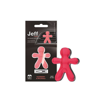 Aromë për veturë Mr & Mrs Fragrance Jeff Chrome Raspberry & Patchouli