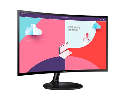 Monitor Samsung LS24C360EAUXEN, 24", VA, FHD, 75Hz, 4ms, i zi