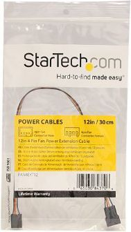 Kabllo për ftohës StarTech FAN4EXT12, 30cm, shumëngjyrëshe