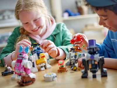 Set kreativ ndërtimi Creative Play Droid Builder, për fëmijë, shumëpjesësh, shumëngjyrësh