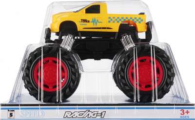 Makina lodër terreni Mega Creative Racing 1, me tërheqje mbrapa, 31 cm, shumëngjyrëshe