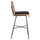 Stol bar HM EDDIE HM5708, metalik, 45x46.5x115 cm, bezhë