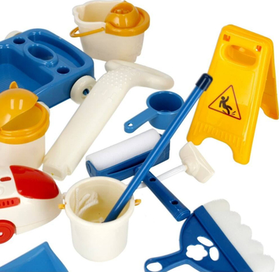 Set lodër pastrimi MEGA CREATIVE 499075, me karrocë, multingjyrësh