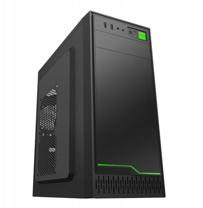 Kuti komjutri Eurocase ML N6-500B, MIDI Tower, pa furnizim energjie, e zezë